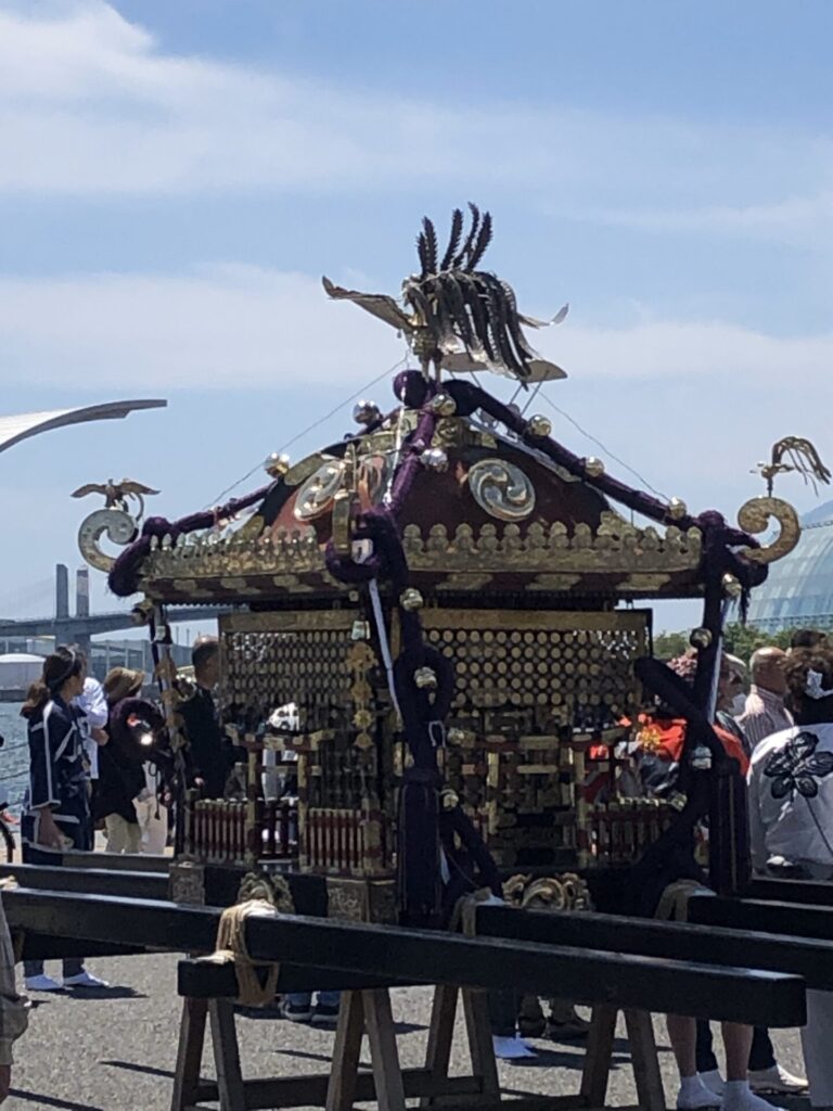 小名浜諏訪神社 例大祭 神輿渡御