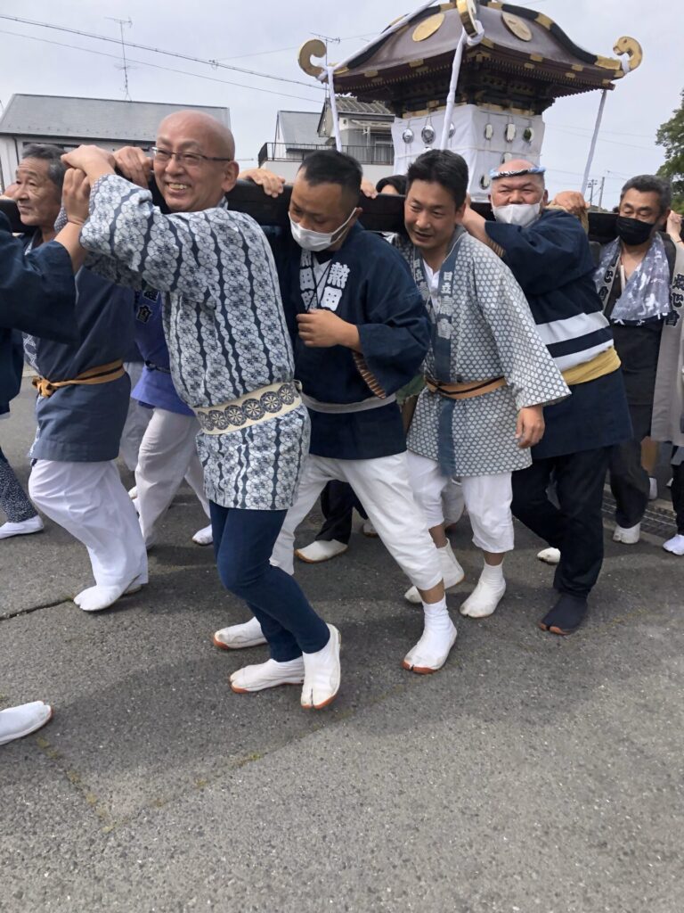 小名浜諏訪神社 例大祭 神輿渡御